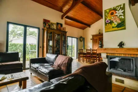 Villa avec piscine et jardin, Gujan-Mestras, Villa 12 personnes à Gujan Mestras - Photo 1