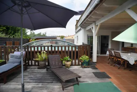 Villa avec piscine et jardin, Gujan-Mestras, Villa 12 personnes à Gujan Mestras - Photo 5
