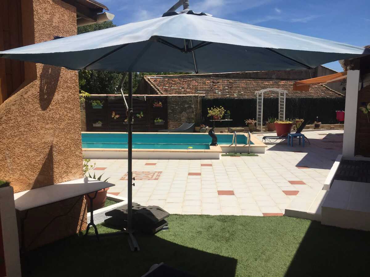 Studio 30 m² avec piscine et jardin privé à Sernhac - Photo 8