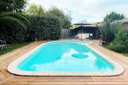 Villa avec piscine privée chauffée à La Teste-de-Buch, 10 personnes : photo 3