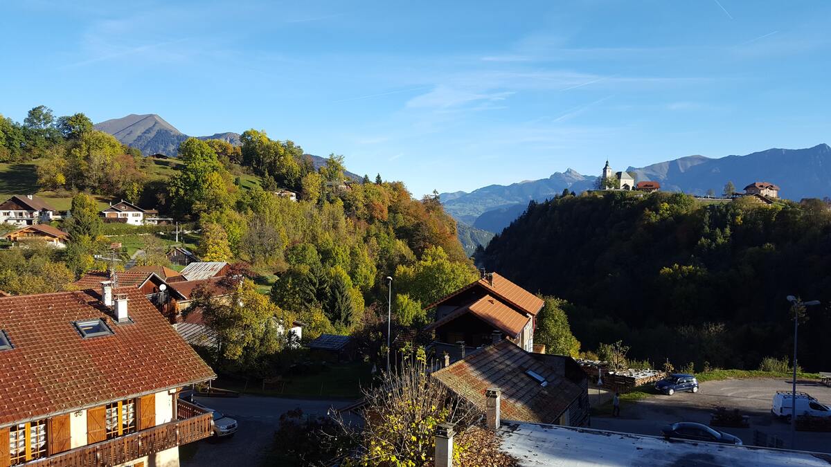 Appartement 8 pers. vue montagnes et jardin à Mont-Saxonnex - Photo 14
