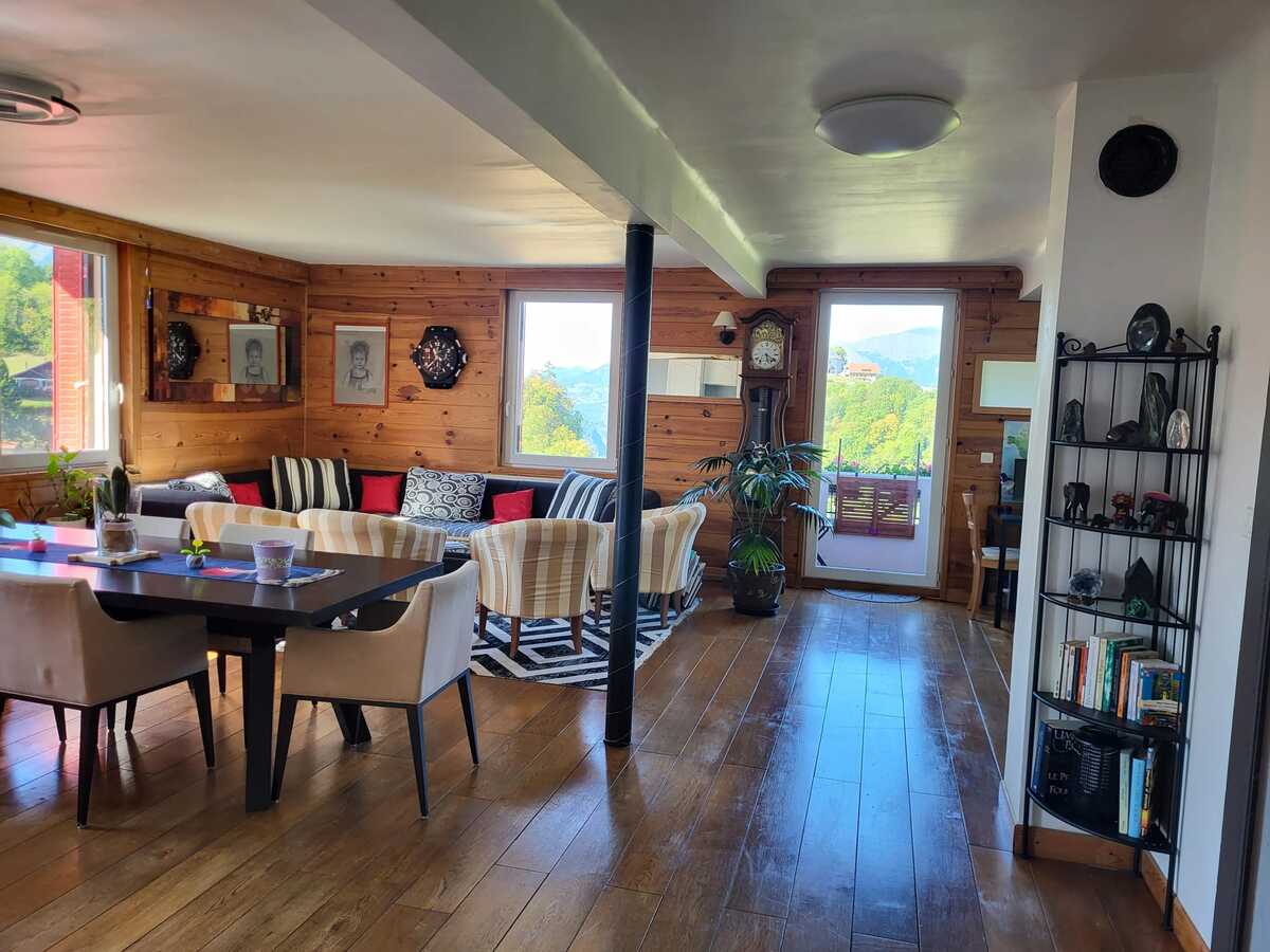Appartement 8 pers. vue montagnes et jardin à Mont-Saxonnex - Photo 45