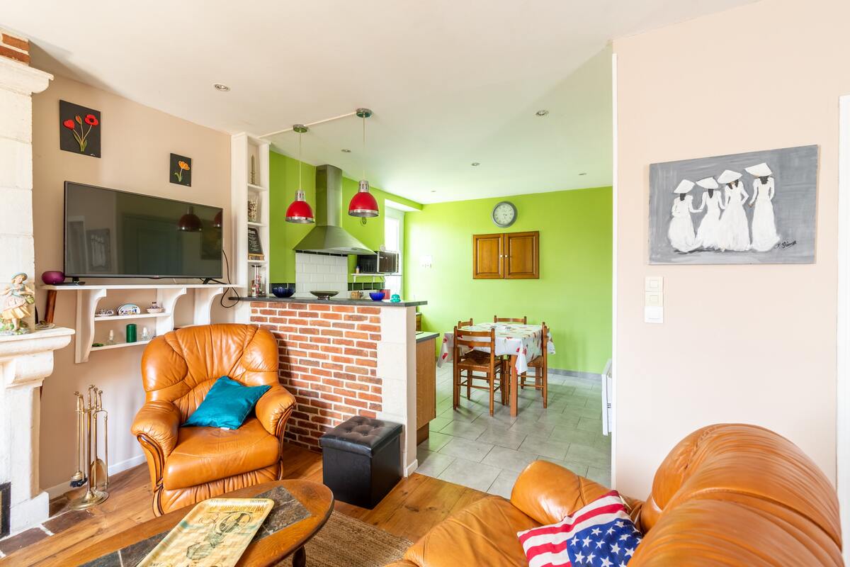 Maison 6 personnes à Rostrenen, jardin clos et barbecue - Photo 35