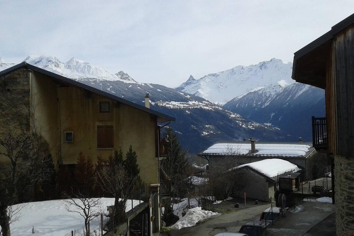 Appartement 12 pers. aux Chapelles avec terrasse vue montagne - Photo 16
