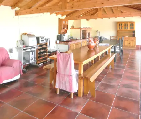 Villa avec piscine privée et vue montagne à Santa Leocádia : photo 13