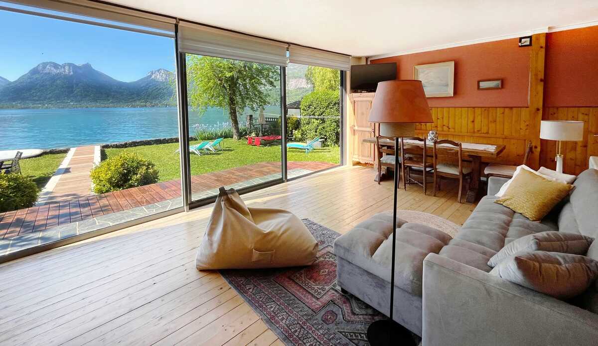 Chalet 8 pers. accès direct Lac d'Annecy à Talloires - Photo 1