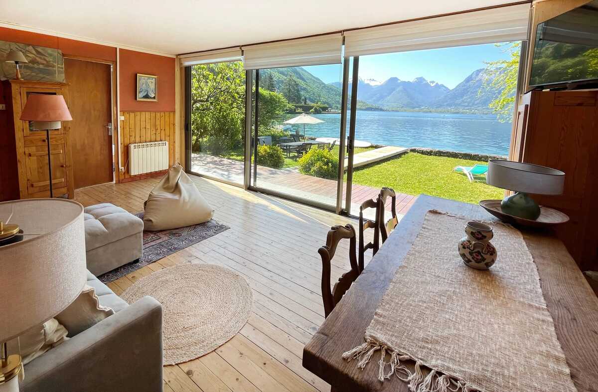 Chalet 8 pers. accès direct Lac d'Annecy à Talloires - Photo 2