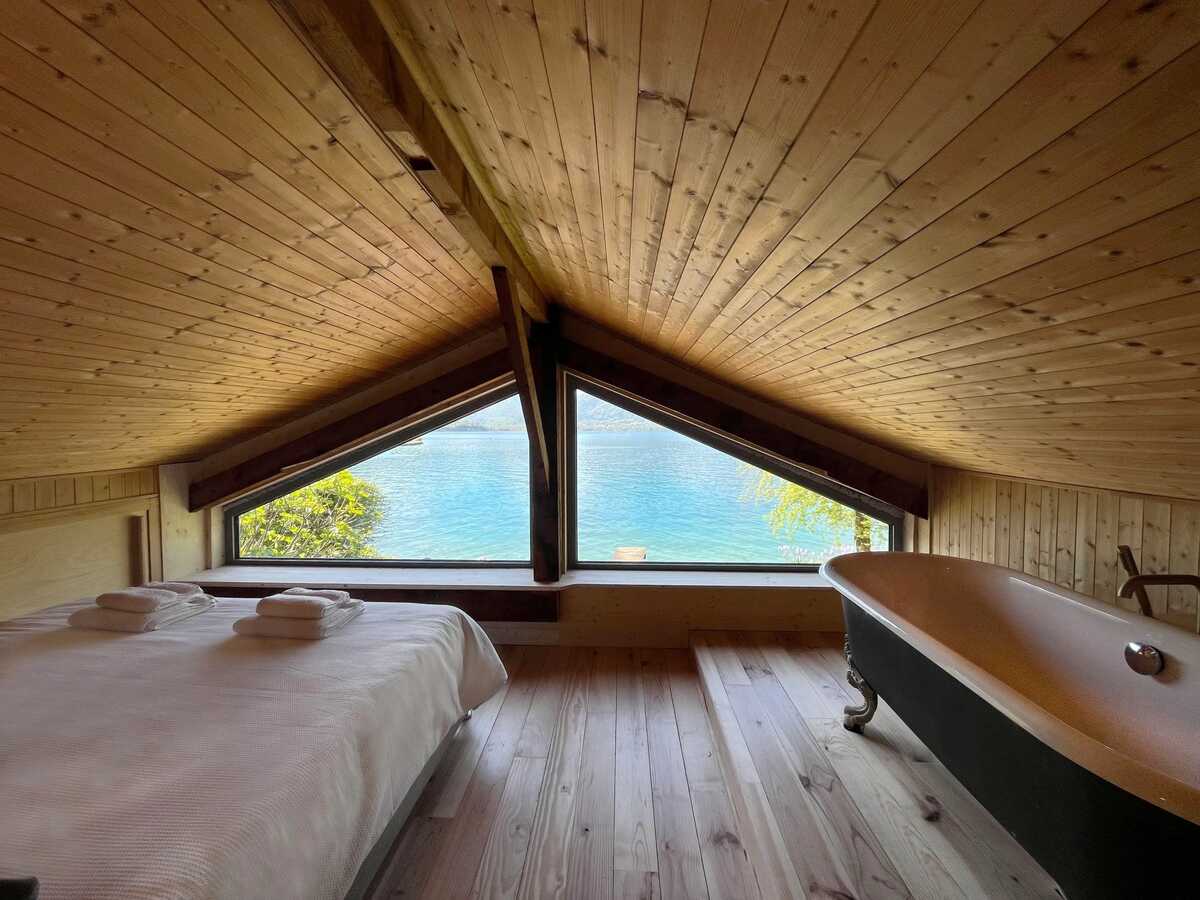 Chalet 8 pers. accès direct Lac d'Annecy à Talloires - Photo 5