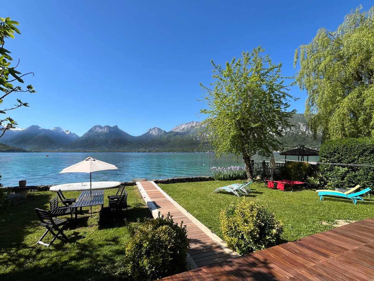 Chalet 8 pers. accès direct Lac d'Annecy à Talloires - Photo 12