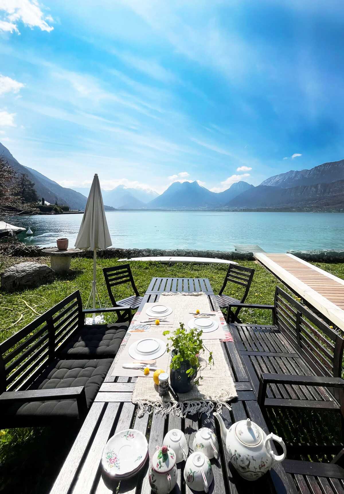Chalet 8 pers. accès direct Lac d'Annecy à Talloires - Photo 13