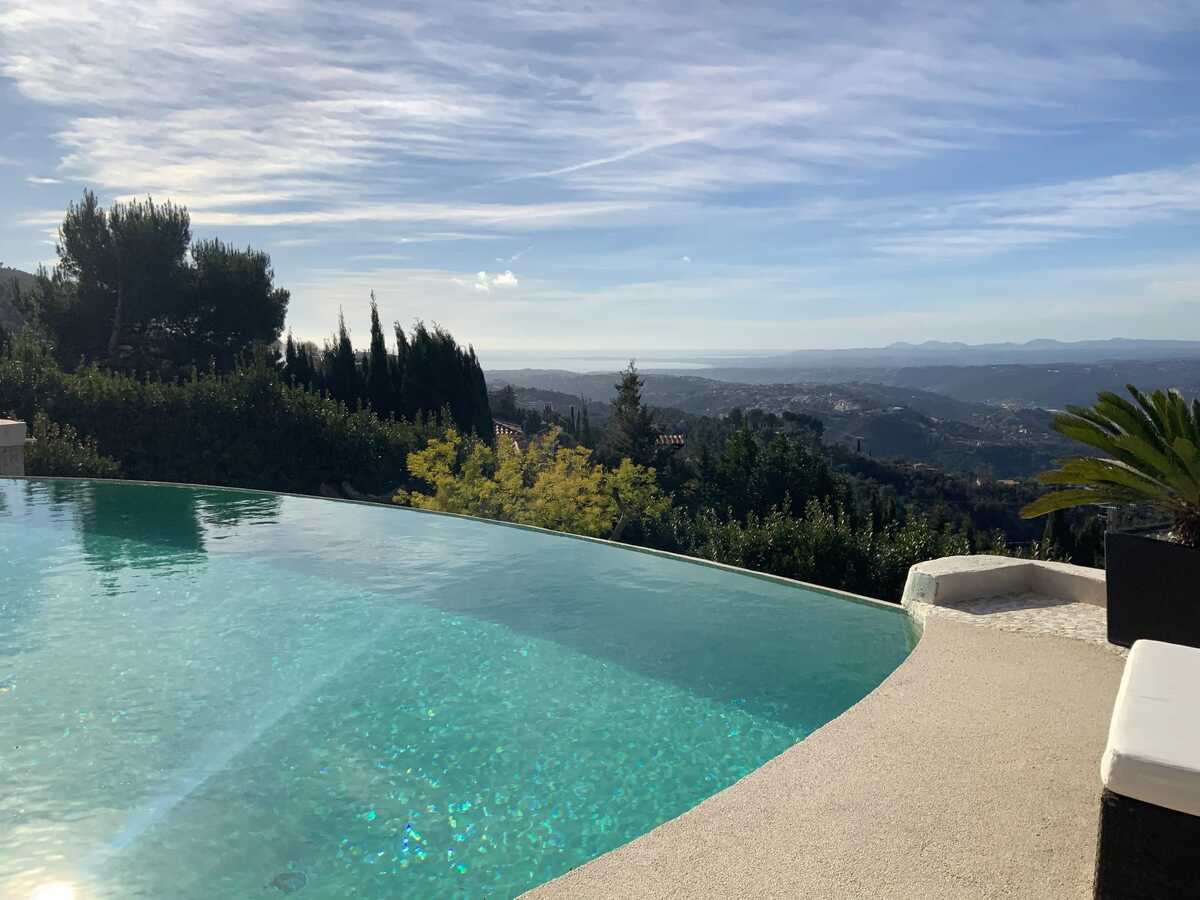Villa avec piscine privée et vue mer à Aspremont - Photo 5