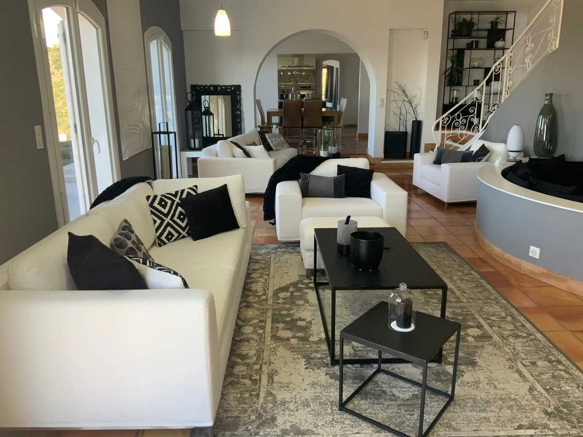 Villa avec piscine privée et vue mer à Aspremont - Photo 21