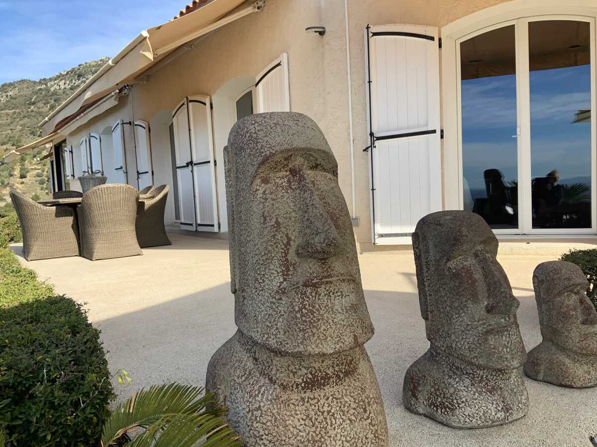 Villa avec piscine privée et vue mer à Aspremont - Photo 41
