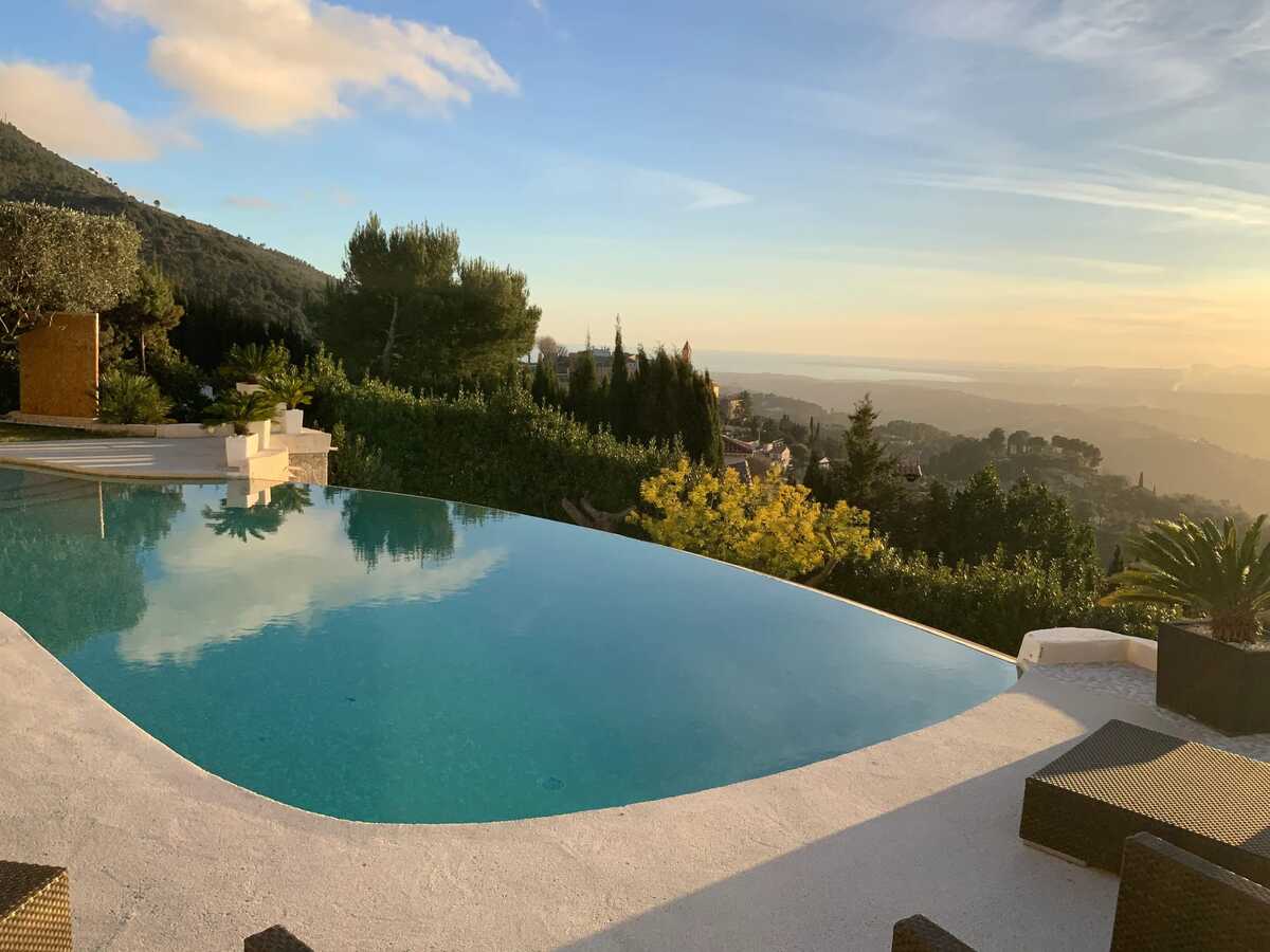 Villa avec piscine privée et vue mer à Aspremont - Photo 48