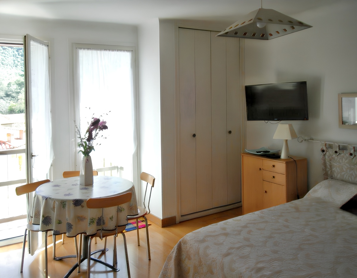 Studio 28 m² balcon vue montagne à Amélie-les-Bains - Photo 4