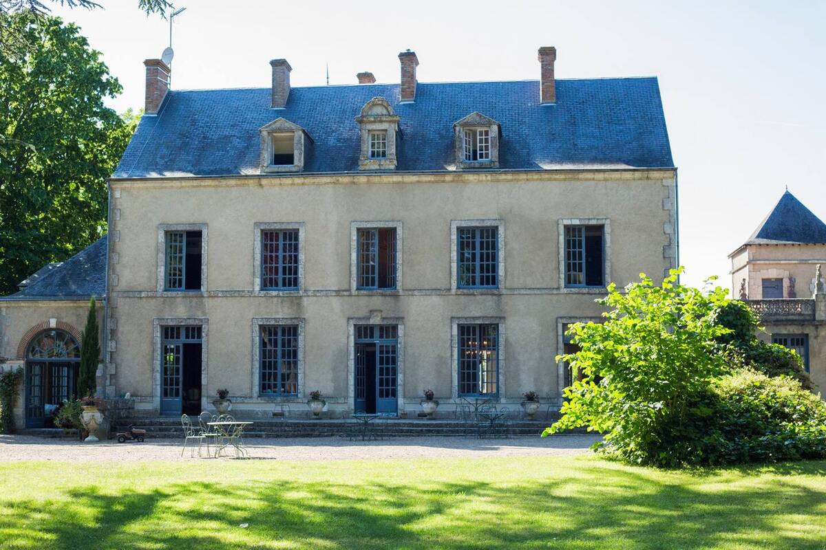 Château 15 personnes à Messas : piscine, vignes et terrain de jeux - Photo 16