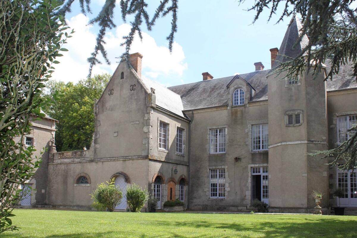 Château 15 personnes à Messas : piscine, vignes et terrain de jeux - Photo 28