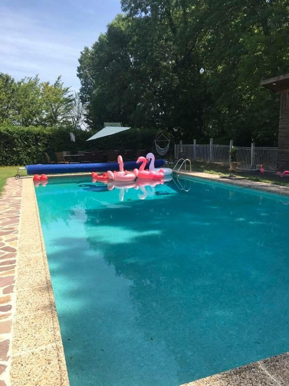 Château 15 personnes à Messas : piscine, vignes et terrain de jeux - Photo 44