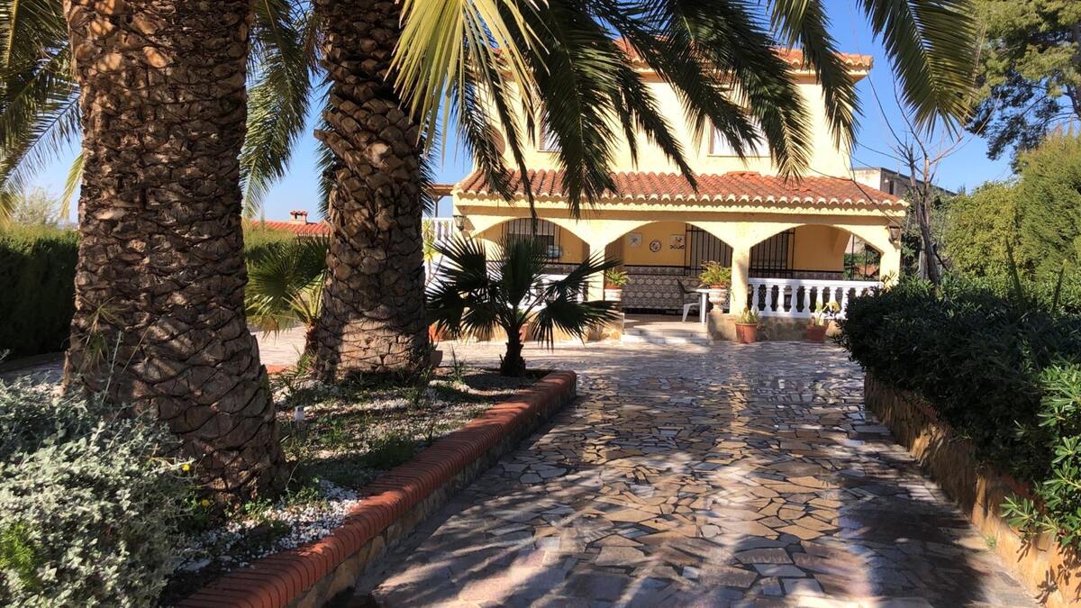 Villa 8 pers. à Olocau : piscine privée et pétanque - Photo 14
