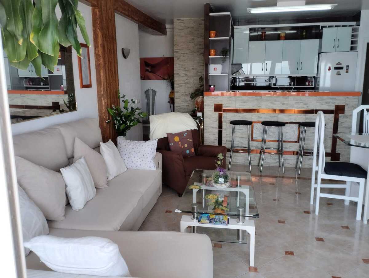 Appartement 100 m² vue mer à Fuengirola, 5 pers. - Photo 2