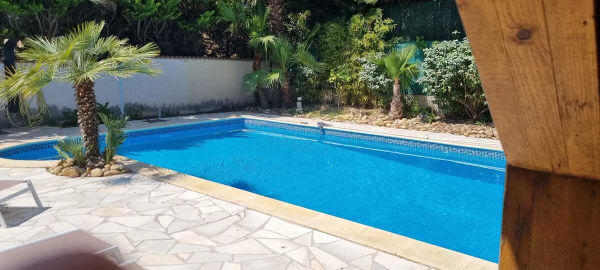 Villa 8 pers., 4 ch., piscine privée à Agde - Photo 20