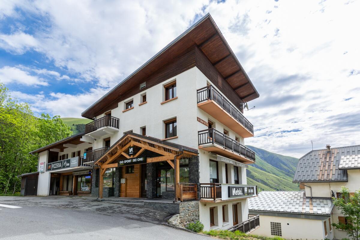 Appartement 6 pers. Saint-Sorlin-d'Arves, terrasse vue montagne - Photo 7
