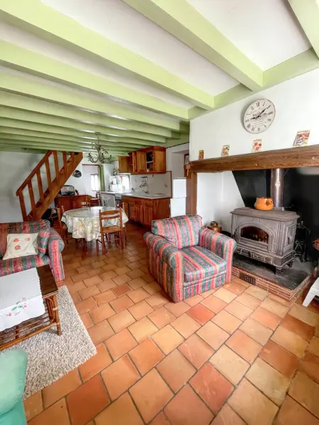 Maison de campagne avec jardin non clôturé et barbecue, Piets-Plasence-Moustrou : photo 5