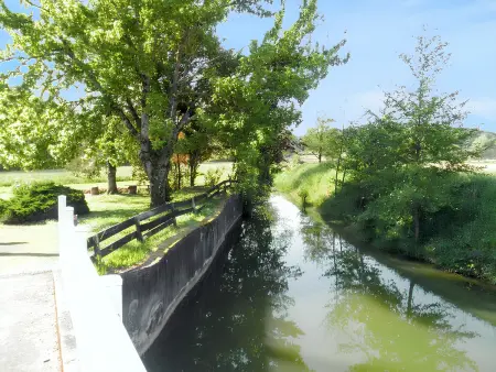 Maison de campagne avec jardin non clôturé et barbecue, Piets-Plasence-Moustrou : photo 18