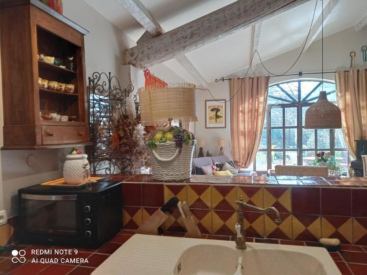 Maison 2 chambres, piscine privée et jardin à Cheval-Blanc - Photo 5