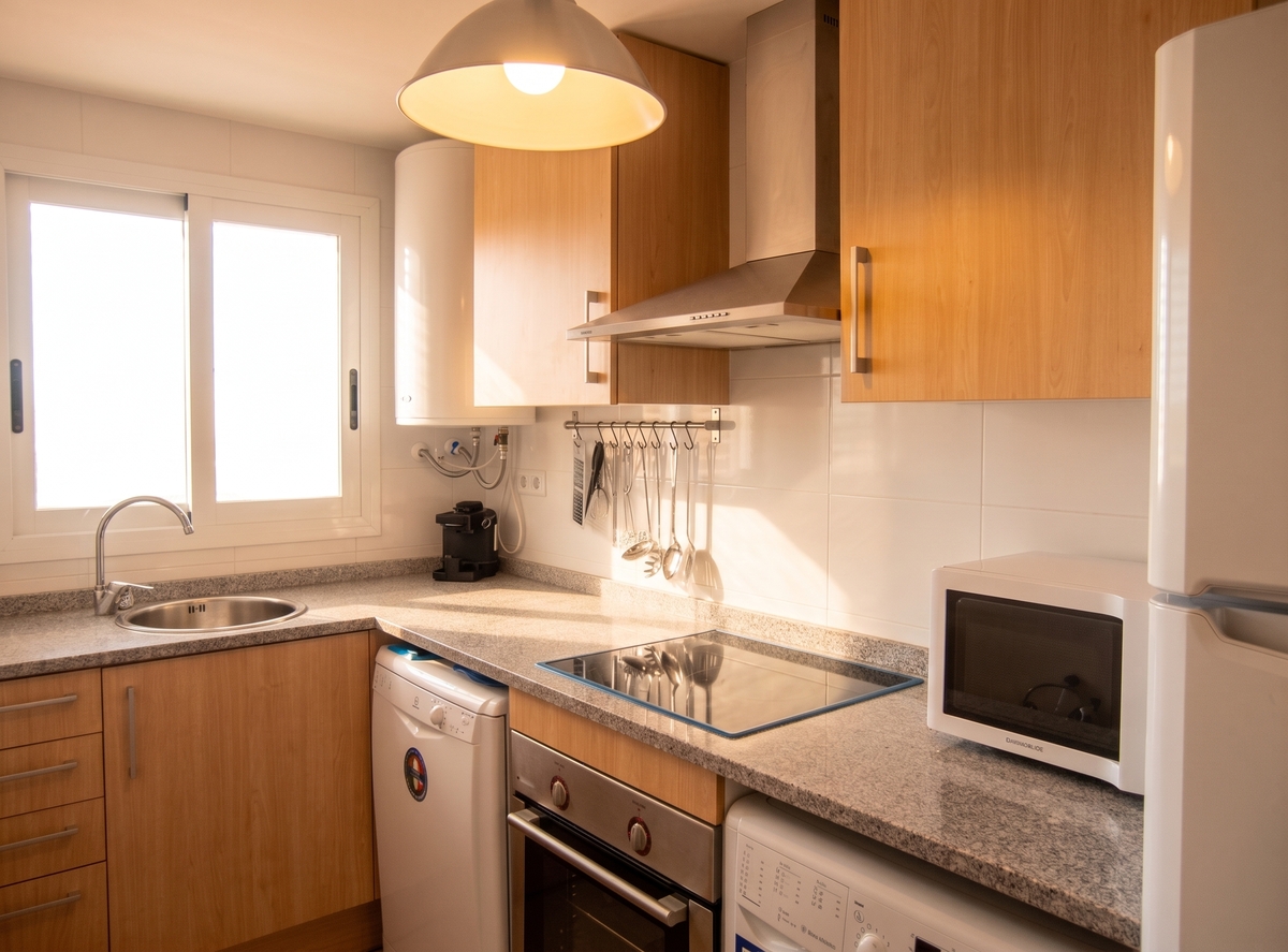 Appartement moderne Vinaròs : vue mer, piscine partagée, 2 chambres - Photo 7