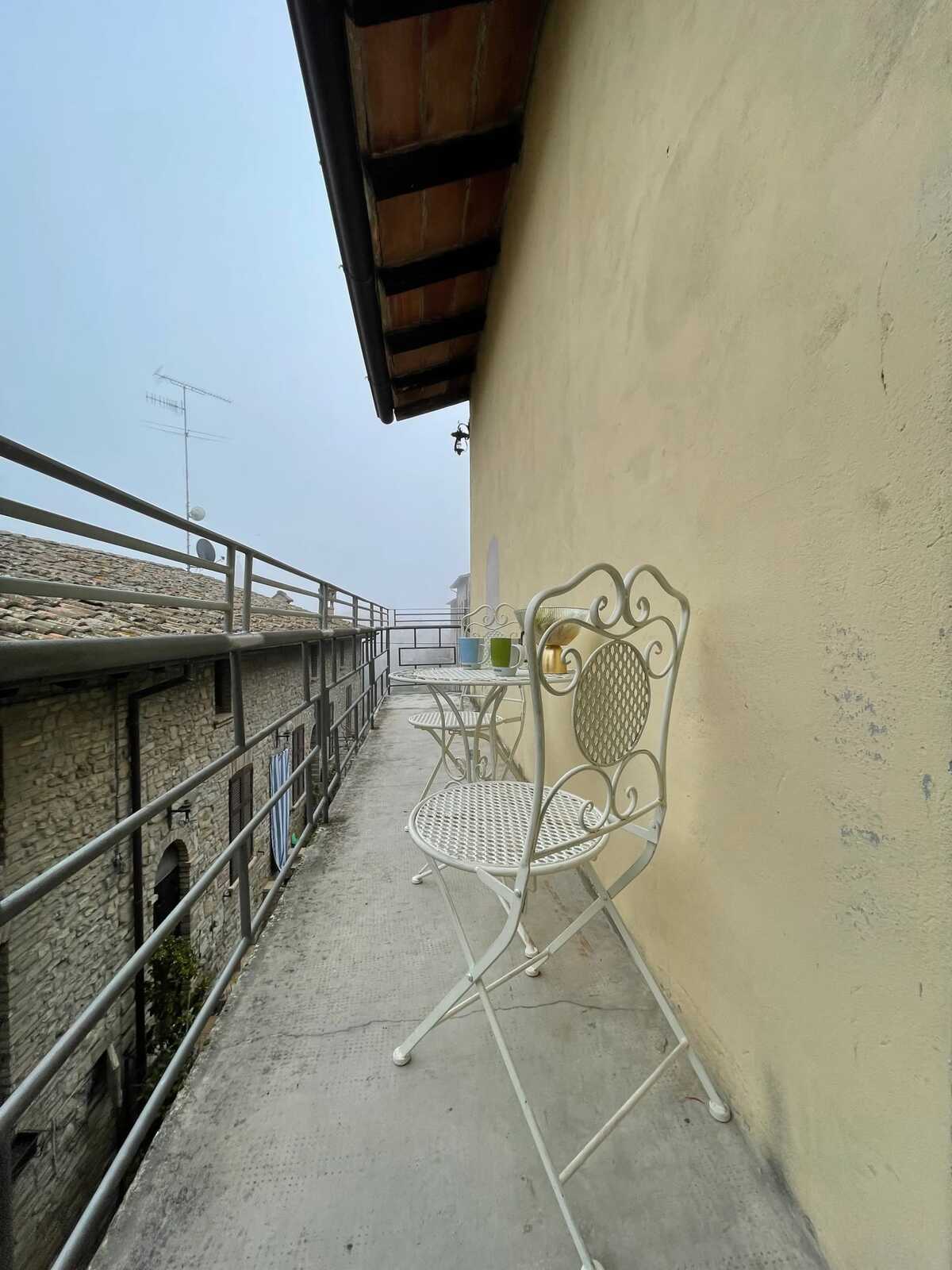 Appartement 4 pers. à Castell'Arquato, balcon & barbecue - Photo 4