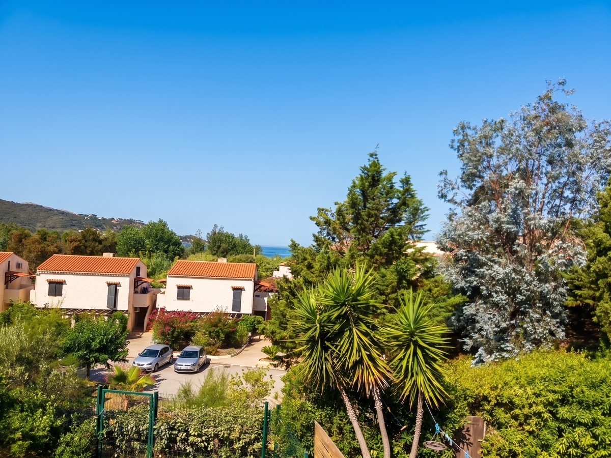 Maison 6 pers. vue mer à Calcatoggio, jardin clôturé - Photo 5