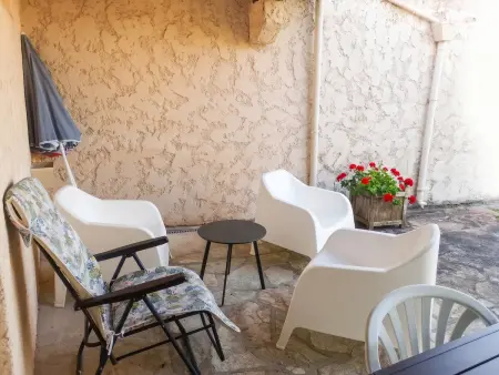 Maison avec vue mer, jardin clôturé et parking à Calcatoggio : photo 10