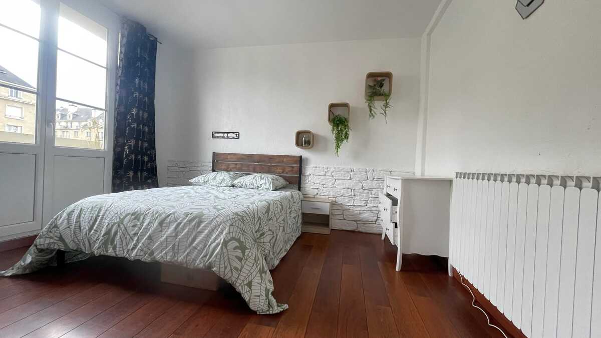 Appartement 6 pers., 3 chambres à Caen avec balcon vue ville - Photo 32
