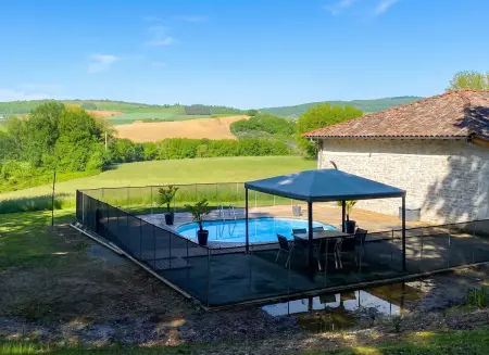 Maison charmante à Puygaillard-de-Quercy avec piscine privée - Photo 11