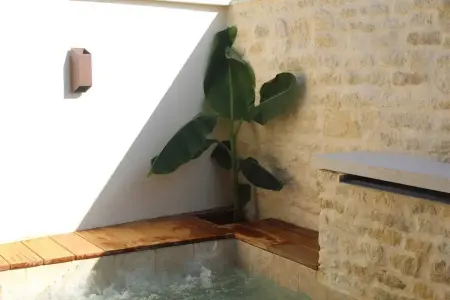Maison de charme avec piscine privée à Mérindol, jardin clos : photo 12