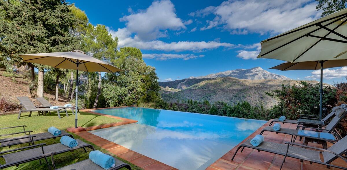 Villa 7 chambres Benahavís : piscine chauffée, jacuzzi, 15 pers. - Photo 1