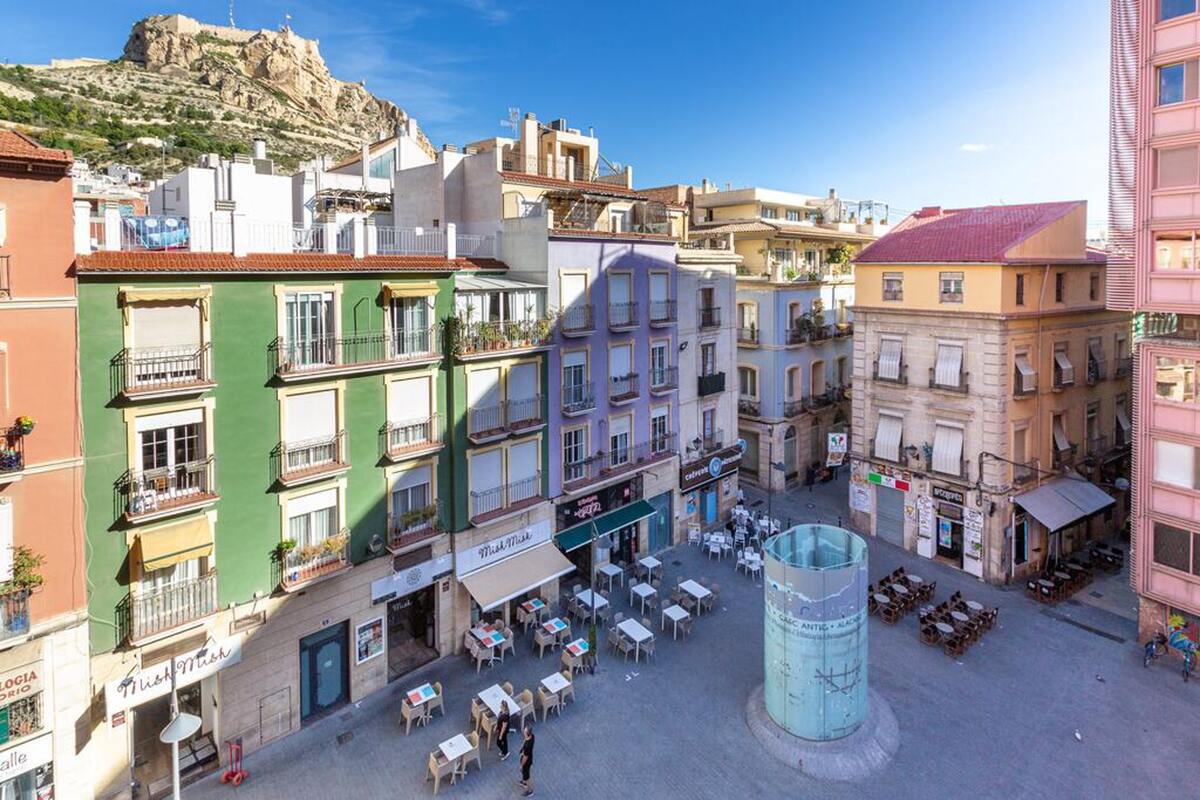 Appartement 65 m² centre Alicante, vue ville, 4 pers. - Photo 1