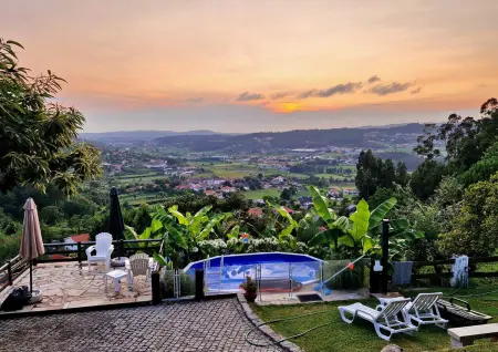 Location villa à Vila Nova de Famalicão, Villa Idéale à Vila Nova de Famalicão avec Piscine Privée