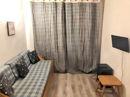 Studio familial avec balcon à Modane 18 m² vue montagne  - Photo 1
