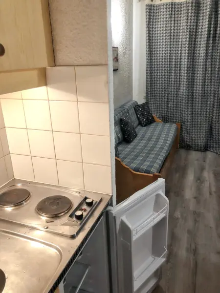 Studio familial avec balcon à Modane 18 m² vue montagne  - Photo 3