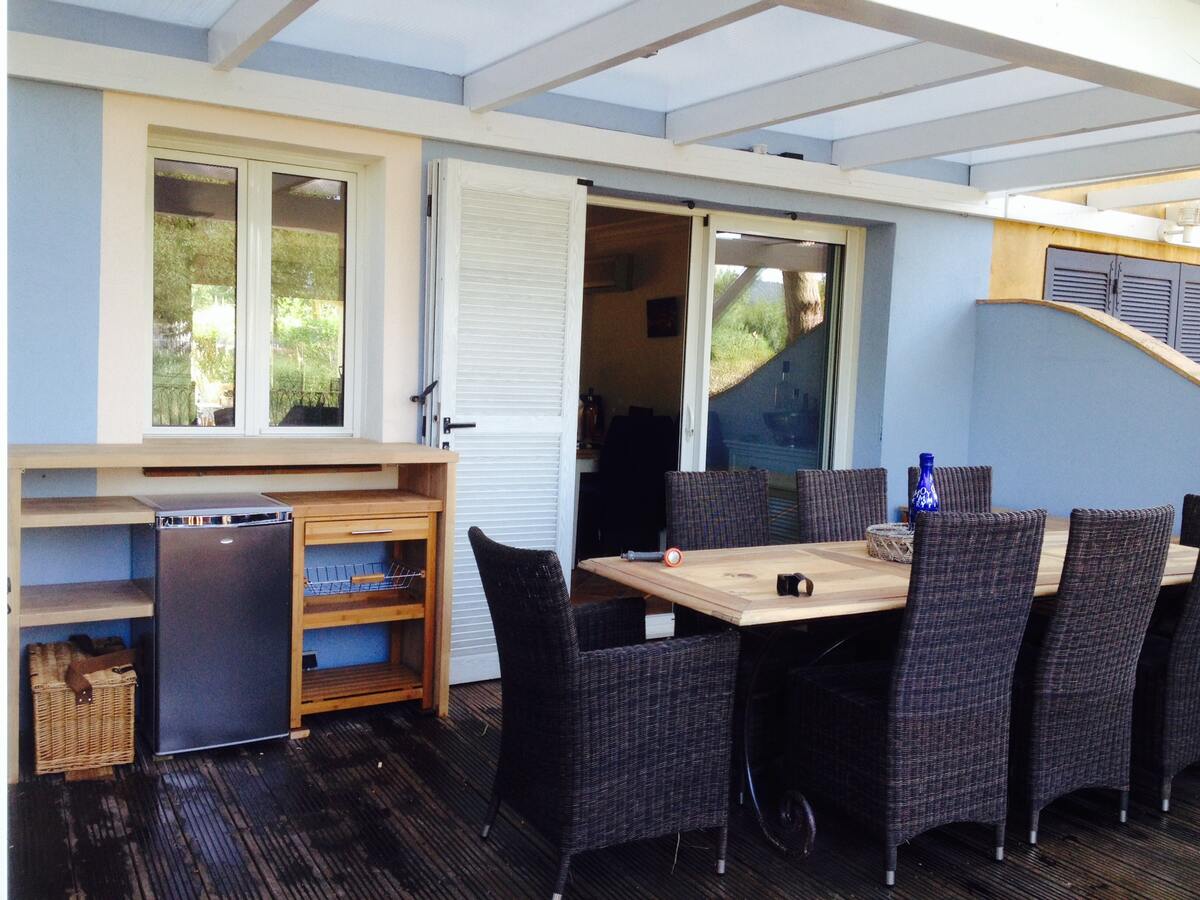 Maison 4 pers. à Cogolin, piscine partagée + terrasse - Photo 2