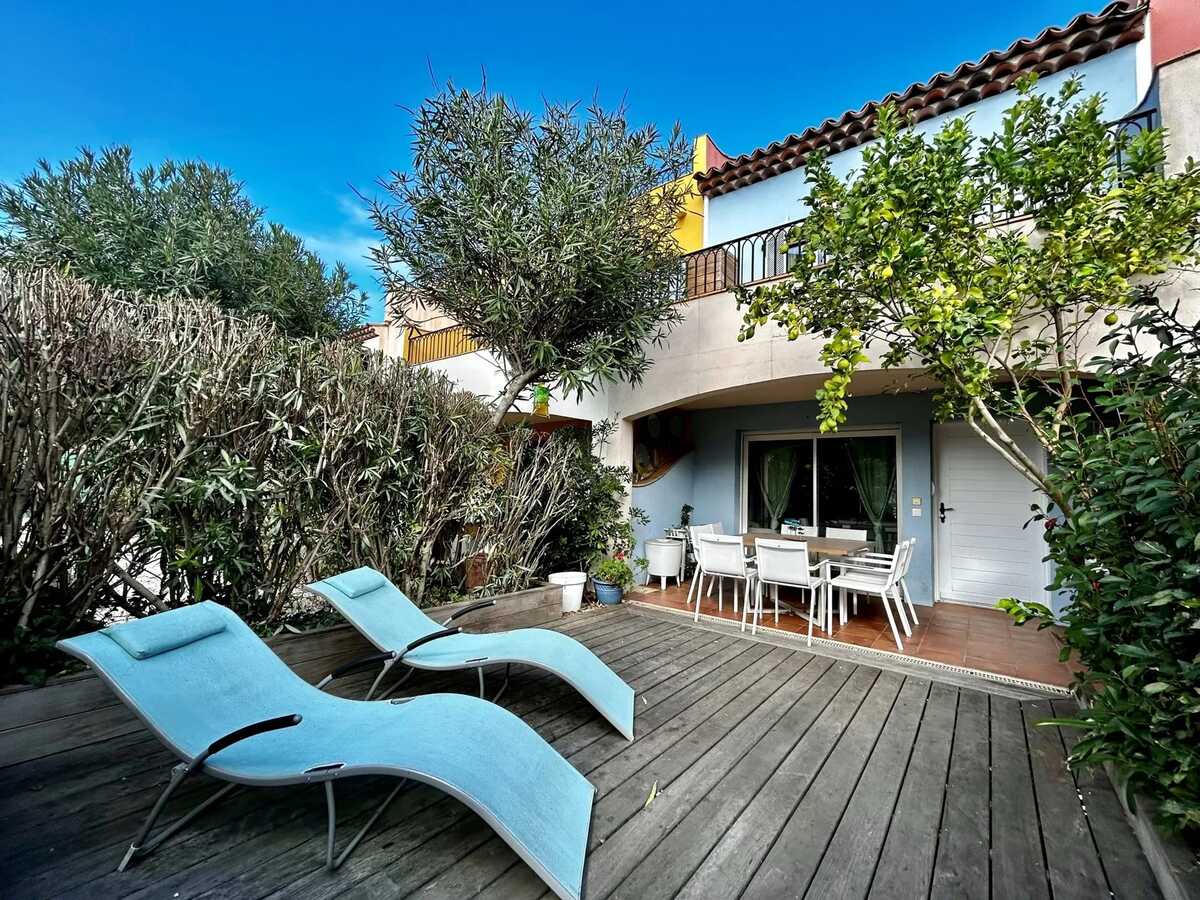 Maison 4 pers. à Cogolin, piscine partagée + terrasse - Photo 34
