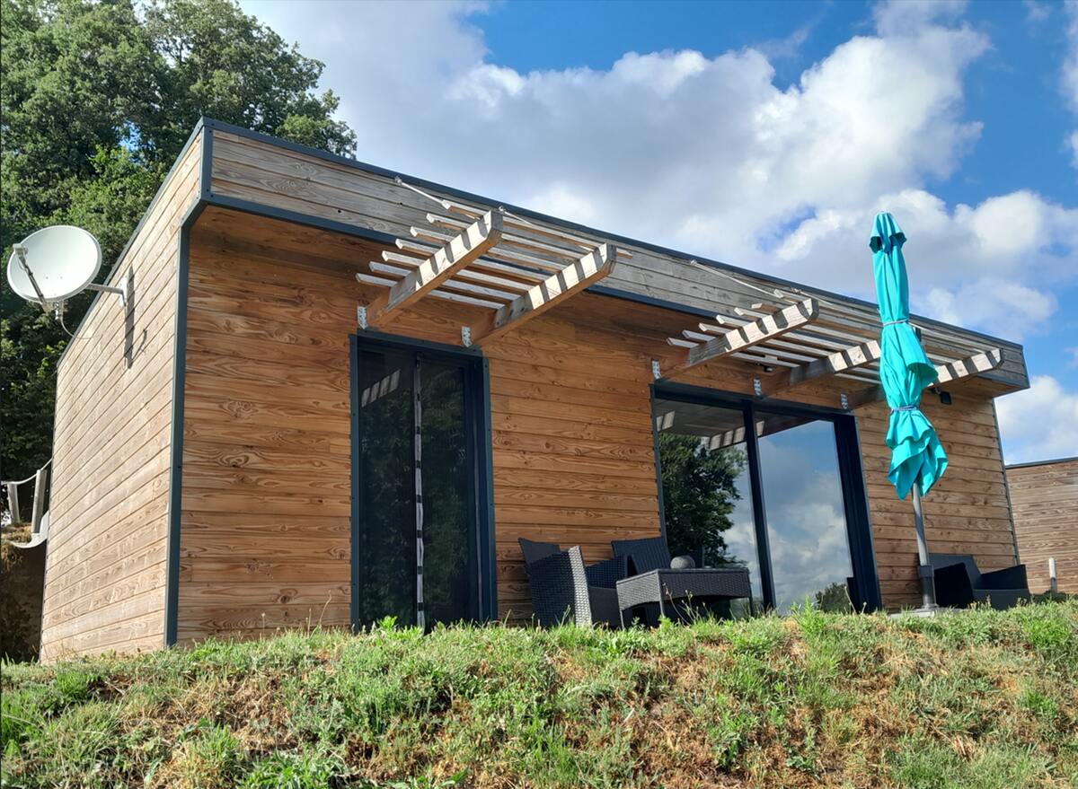 Chalet 32 m² à Saint-Sylvestre, terrasse et coin feu - Photo 1