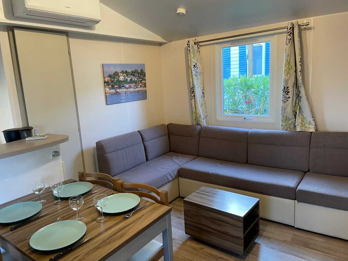 Bungalow 36 m² à Lège-Cap-Ferret, piscine et plage - Photo 2