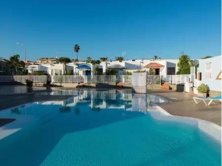 Location appartement à Maspalomas, Bungalow charmant à Maspalomas avec piscine partagée
