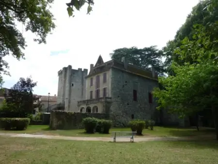 Maison à Eymet avec jardin clos, terrasse et barbecue : photo 26