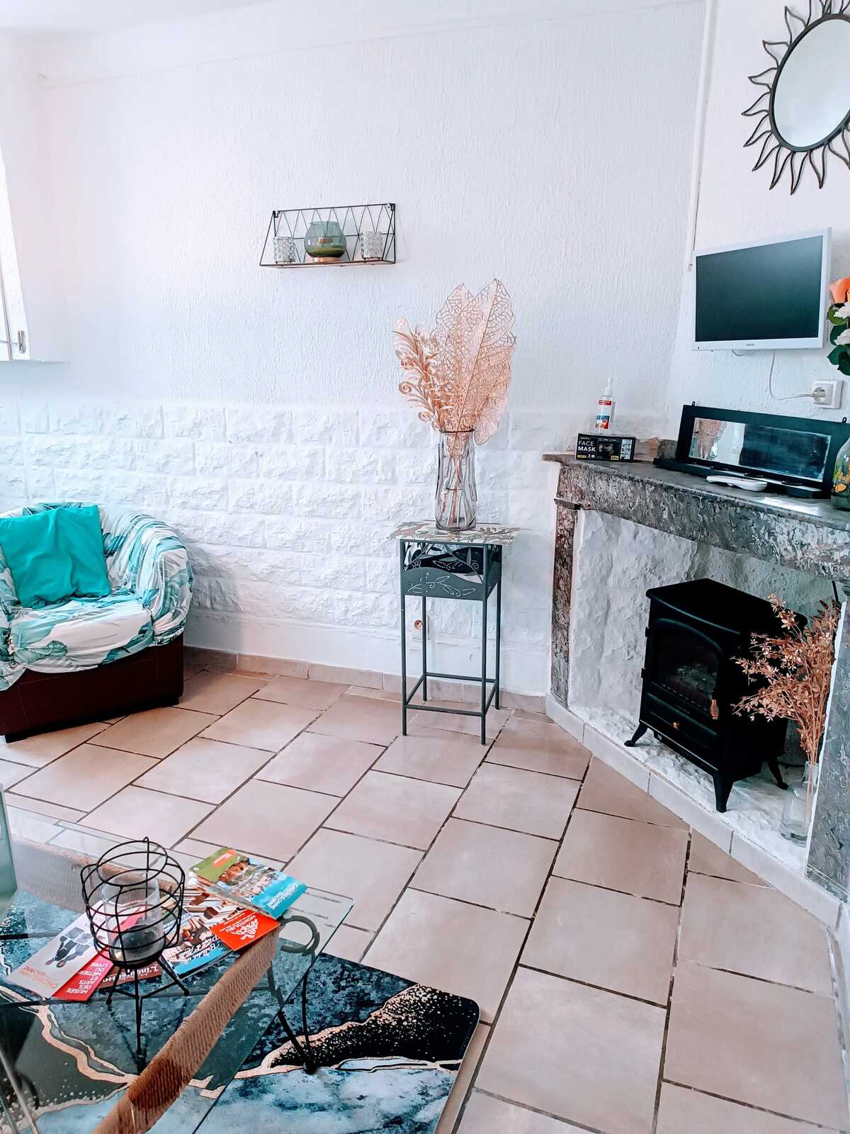 Maison 9 pers. à Capendu, cheminée et jardin - Photo 17