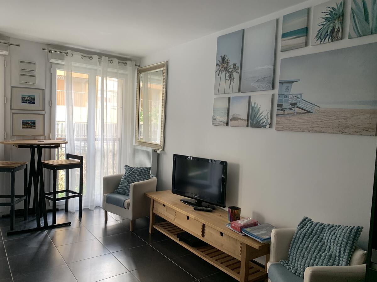 Appartement 50 m² Marseille, balcon jardin, rez-de-chaussée - Photo 1