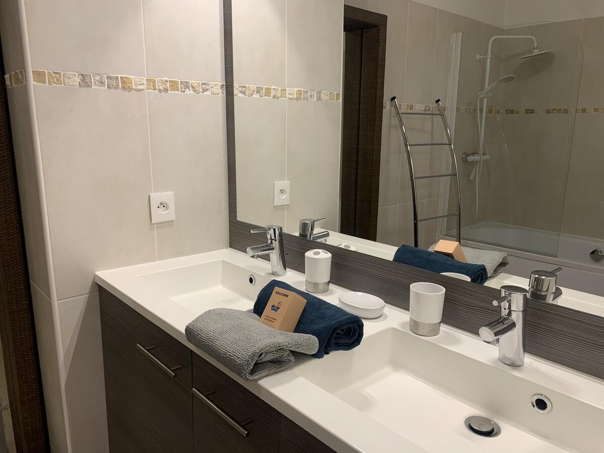 Appartement 50 m² Marseille, balcon jardin, rez-de-chaussée - Photo 8